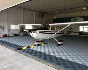 sol pour hangar avion
