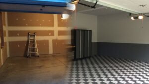un garage avant après