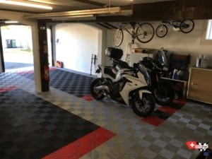 revêtement de sol pour garage