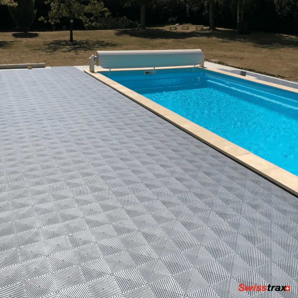 Tapis De Sol Pour Piscine Gonflable - PP Imperméable - Taille 2x2m à 4.9x4.9m - Protection Et Confort - 13