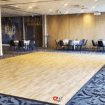 Vinyle ABS événement Fête Carreau De Piste De Danse Portable
