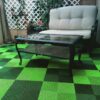 dalle de sol couleur vert