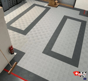 sol garage gris clair