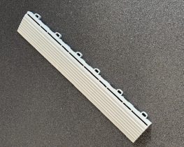 bordure clipsable gris clair