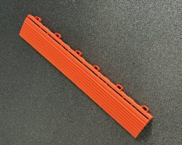 bordure dalle clipsable orange