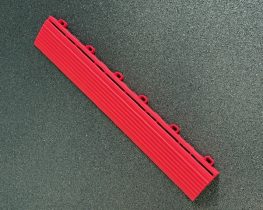 bordure dalle clipsable rouge