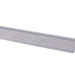 Bordure clipsable gris clair male pour dalle de sol