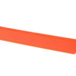 Bordure clipsable orange male pour dalle de sol