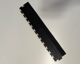 bordure dalle pvc noir