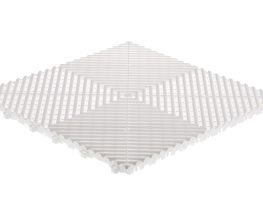 dalle de sol clipsable blanc