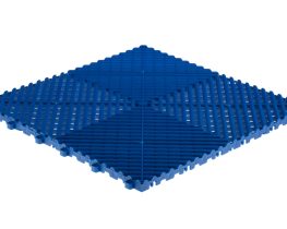 dalle de sol clipsable bleu foncé