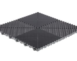 dalle de sol clipsable gris foncé