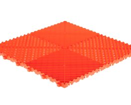 dalle de sol clipsable orange