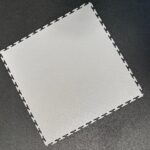 Dalle de sol PVC garage clipsable gris argent