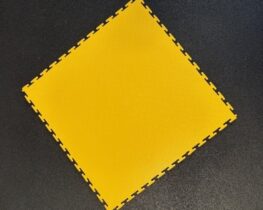 dalle pvc garage jaune