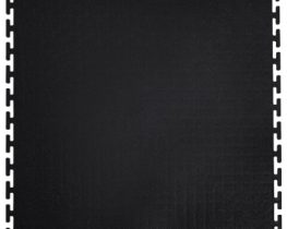 dalle pvc garage clipsable noir