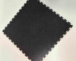 dalle pvc clipsable garage noir