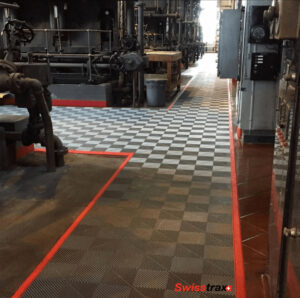 dalle PVC pour industrie