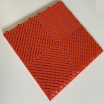 Dalle clipsable ajourée plate SMOOTHTRAX PRO orange