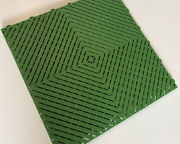 dalle clipsable sol vert